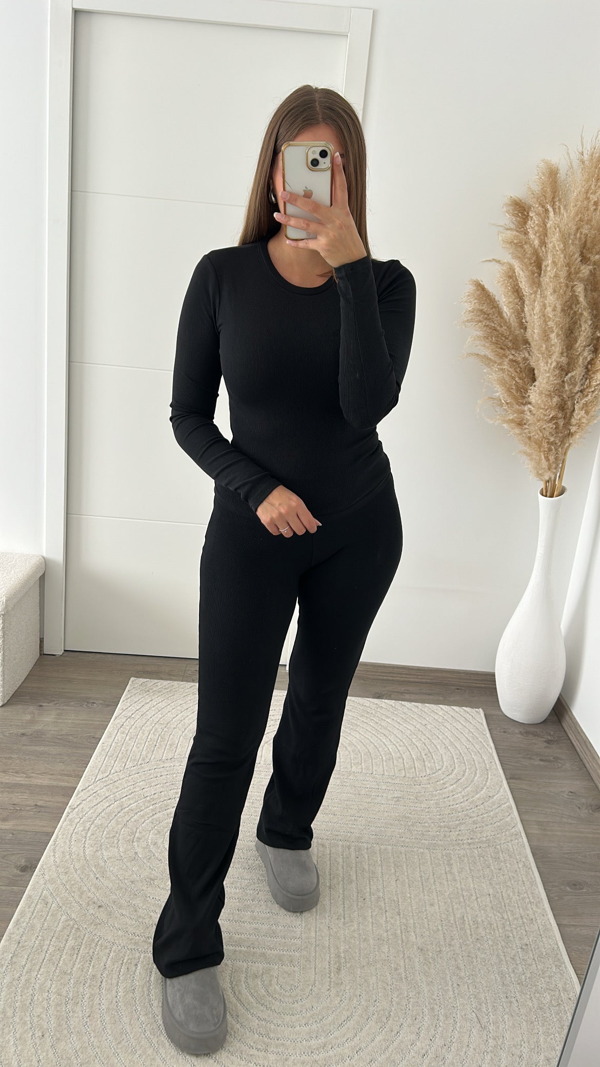 Ensemble Côtelé Noir