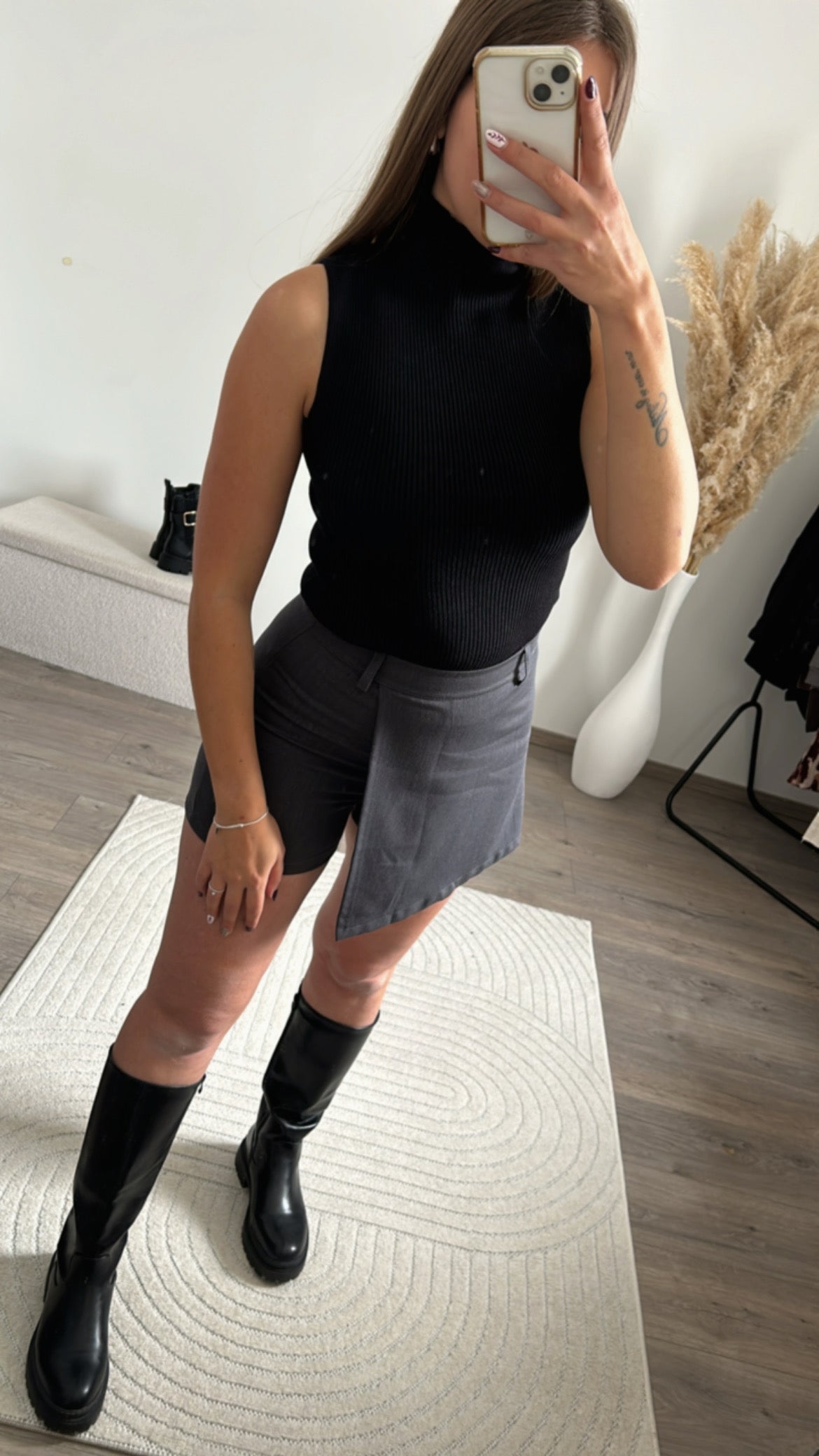 Top Louise Noir