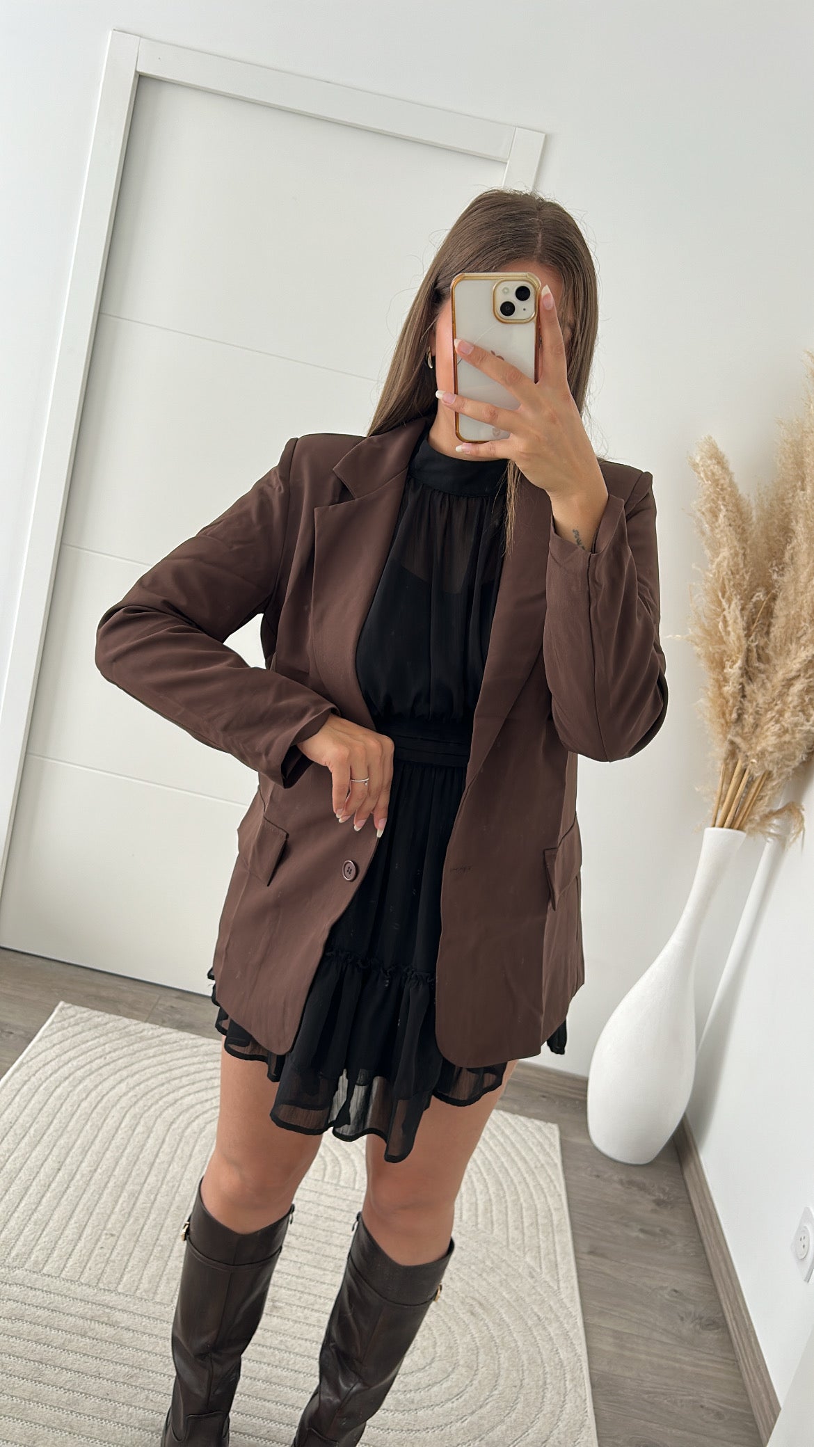 Blazer Marron Chocolat