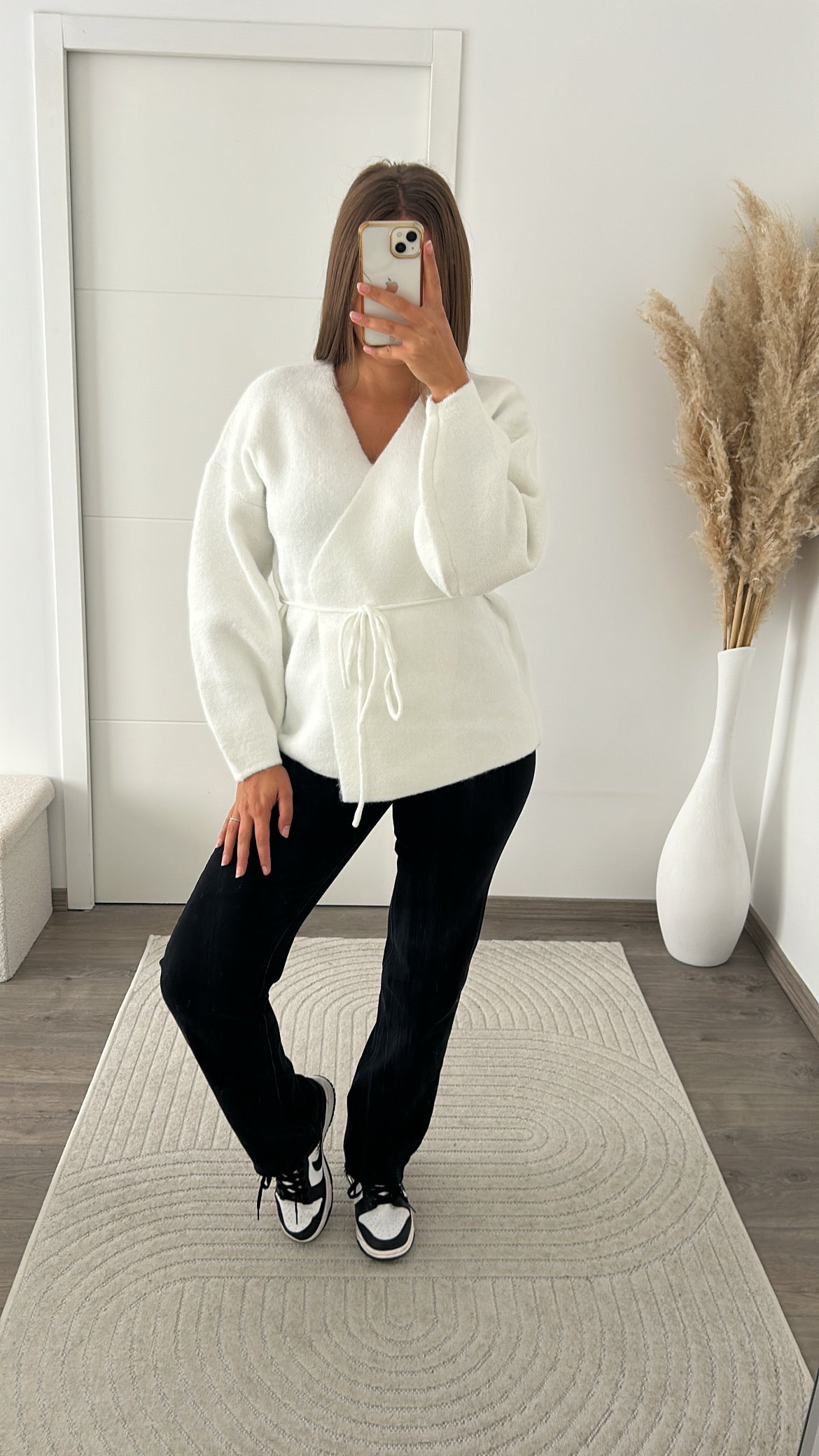Cardigan Blanc