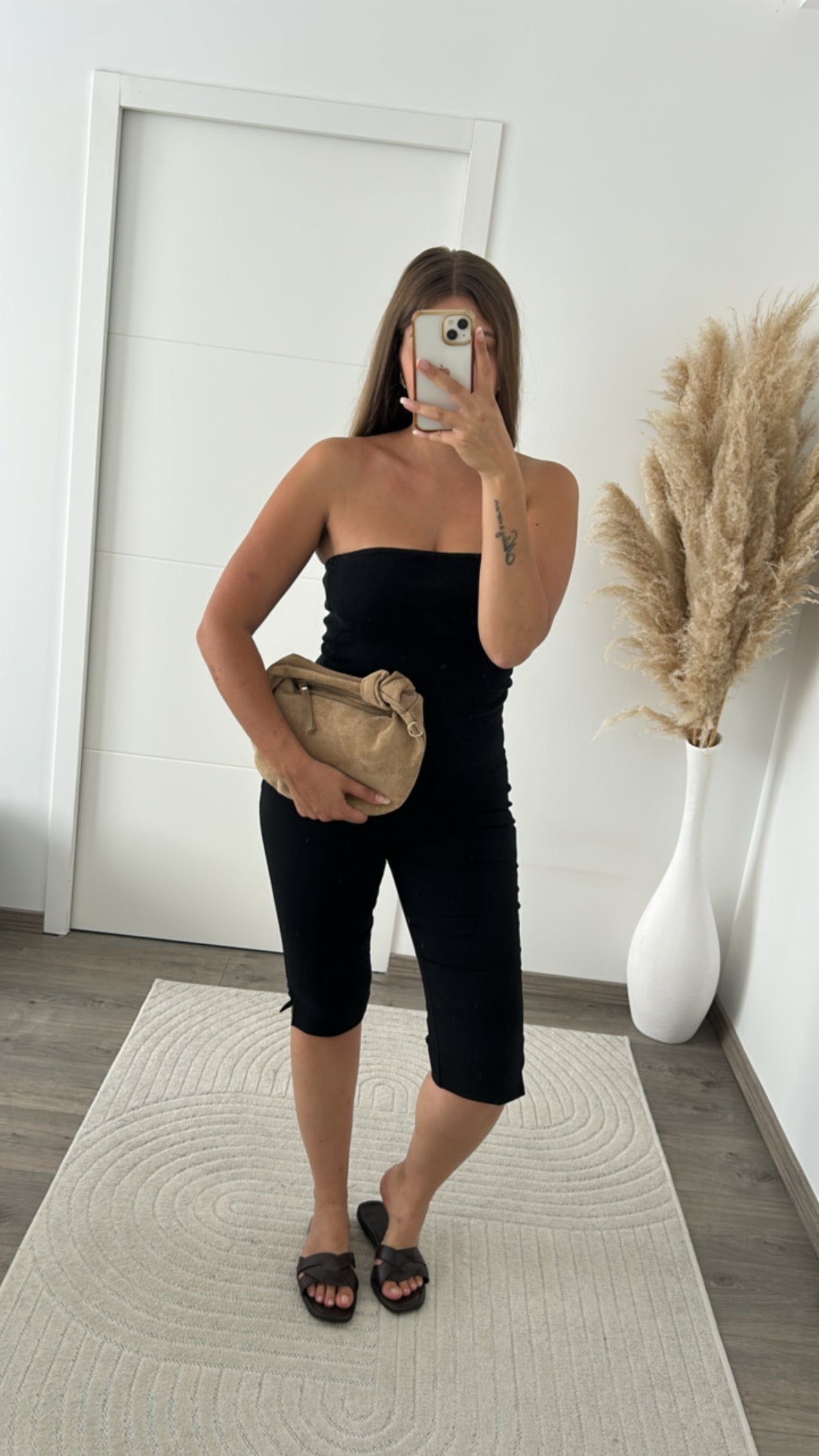 Pantalon Capri Noir