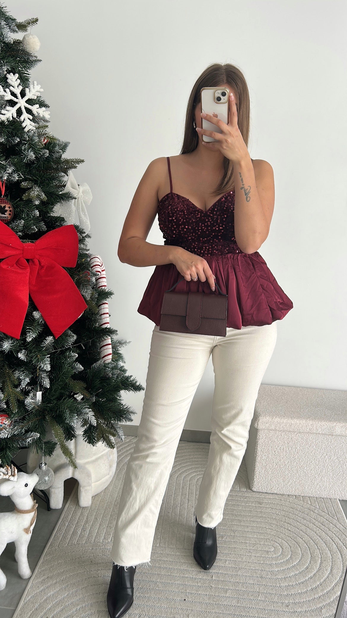 Sac Mini Bordeaux