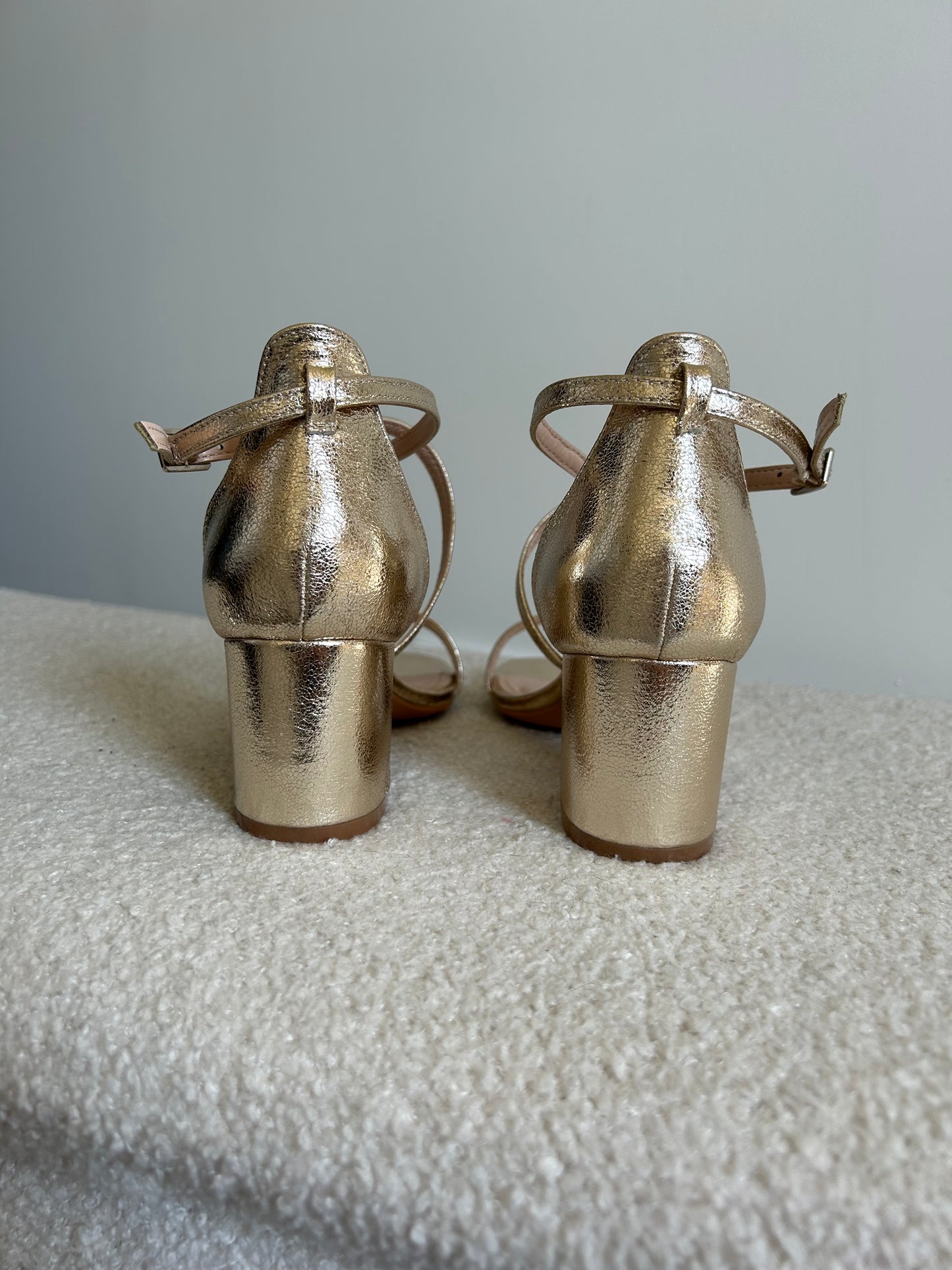 Sandales Doré