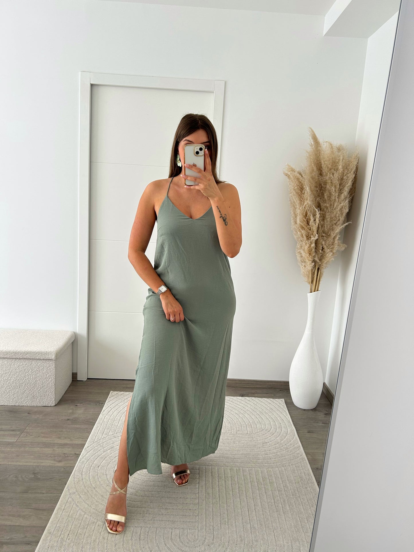 Robe Salomé Verte