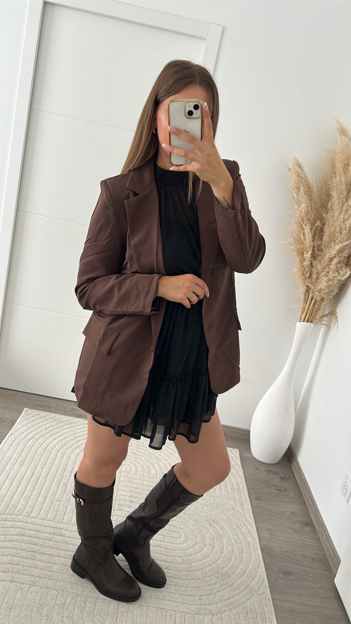 Blazer Marron Chocolat