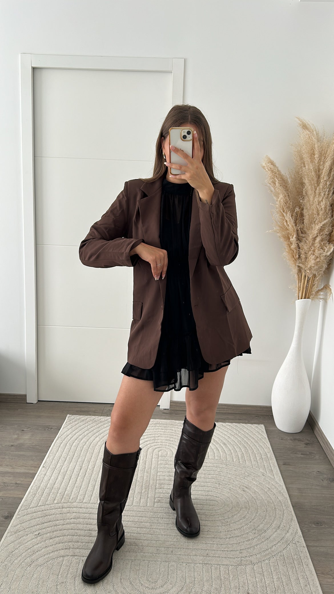 Blazer Marron Chocolat