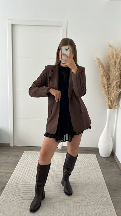 Blazer Marron Chocolat