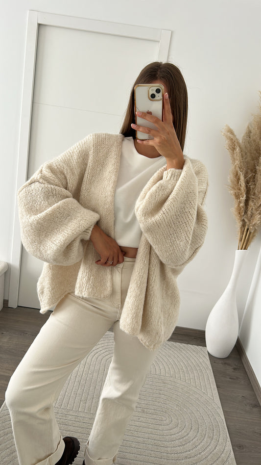 Cardigan Beige