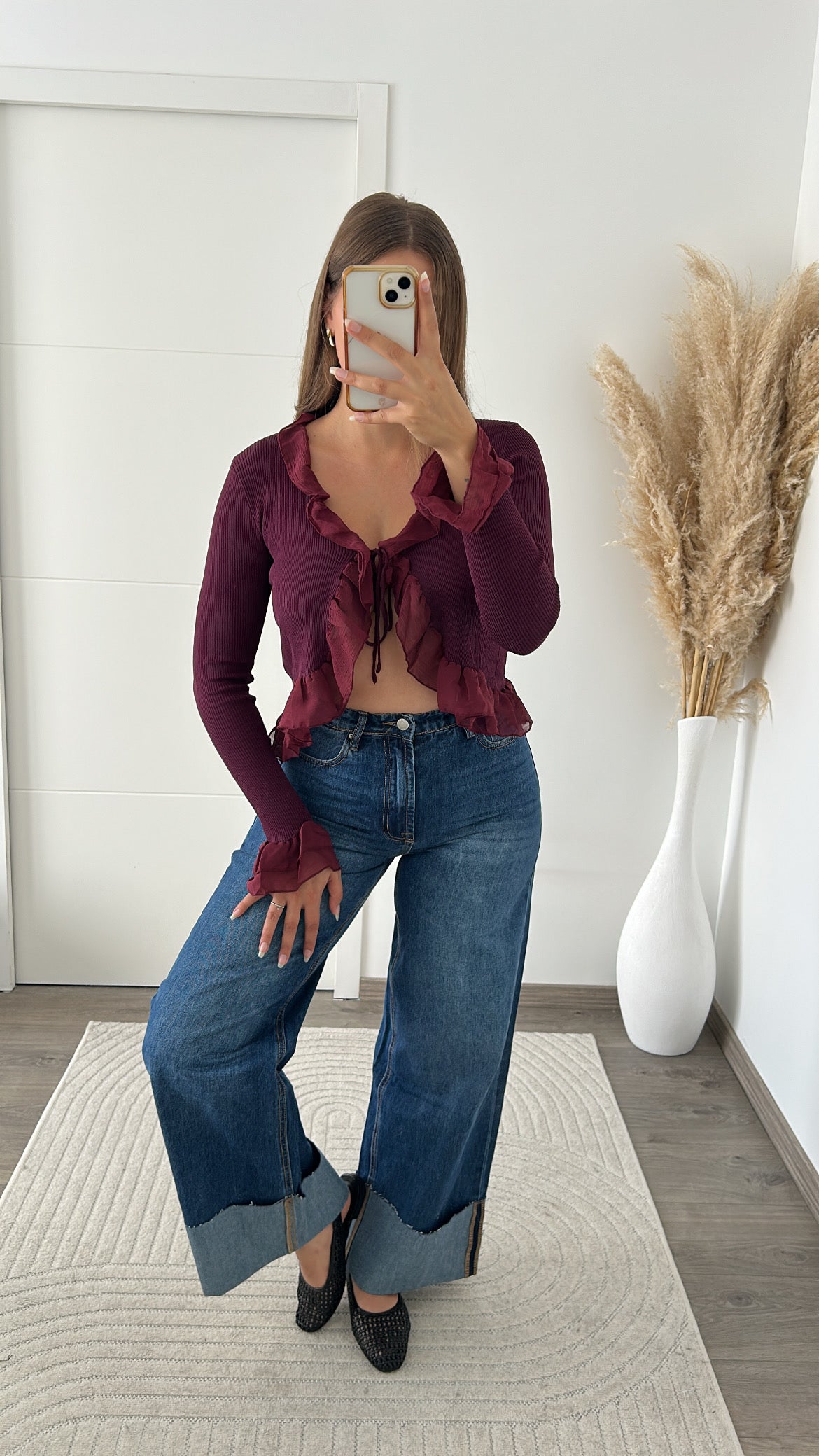 Jeans A Revers