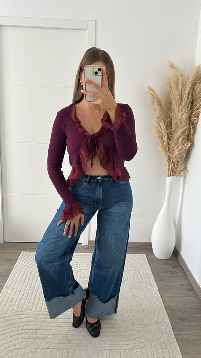 Jeans A Revers