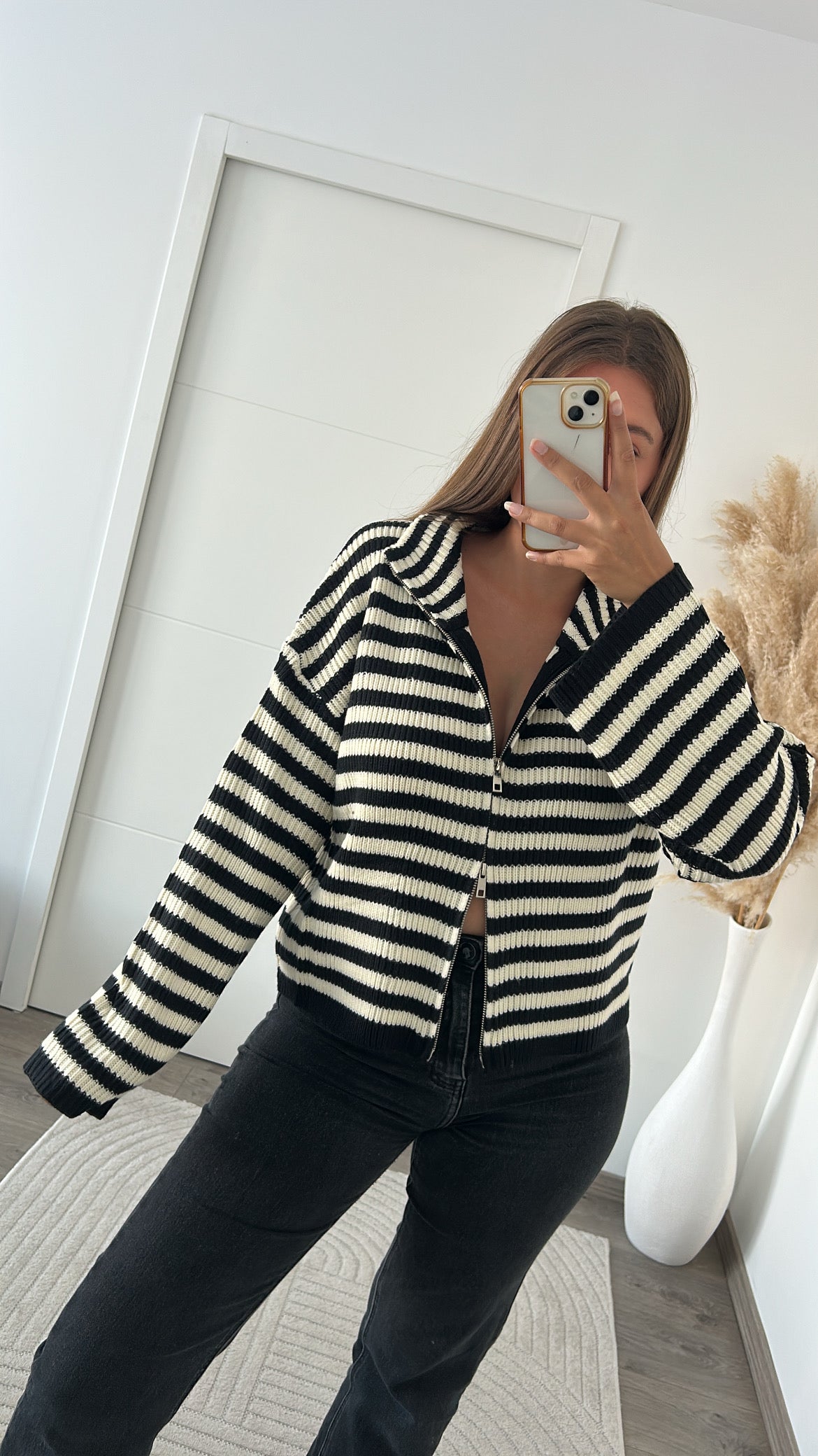 Cardigan Marinière Double Zip