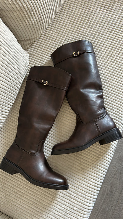 Bottes Cavalière Marron