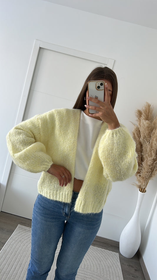 Cardigan Jaune