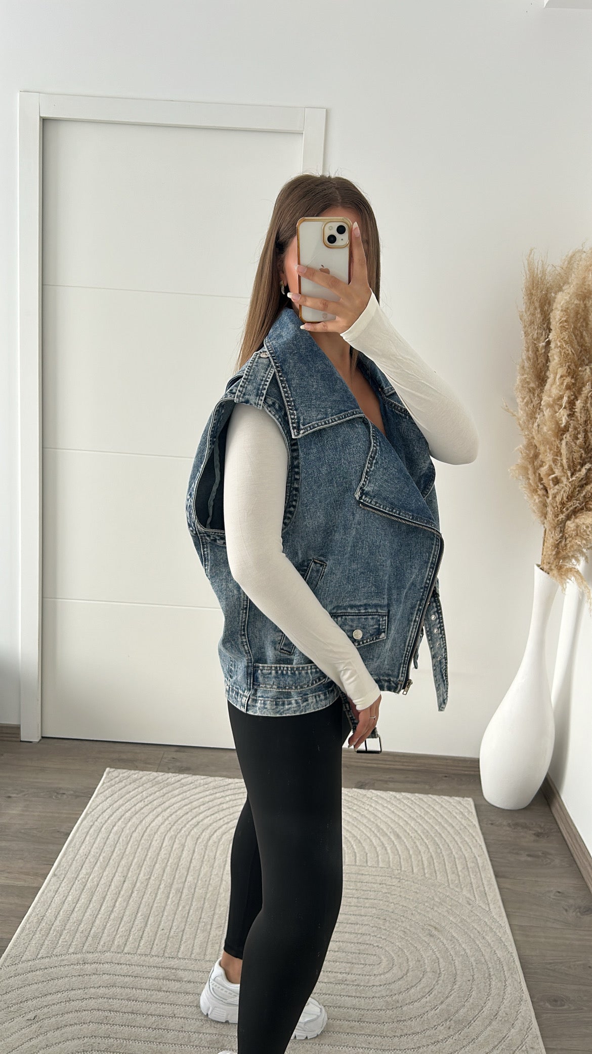 Veste En Jean Oversize