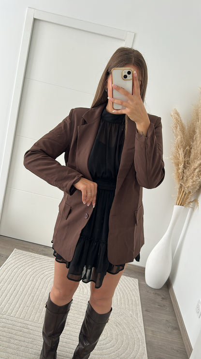 Blazer Marron Chocolat