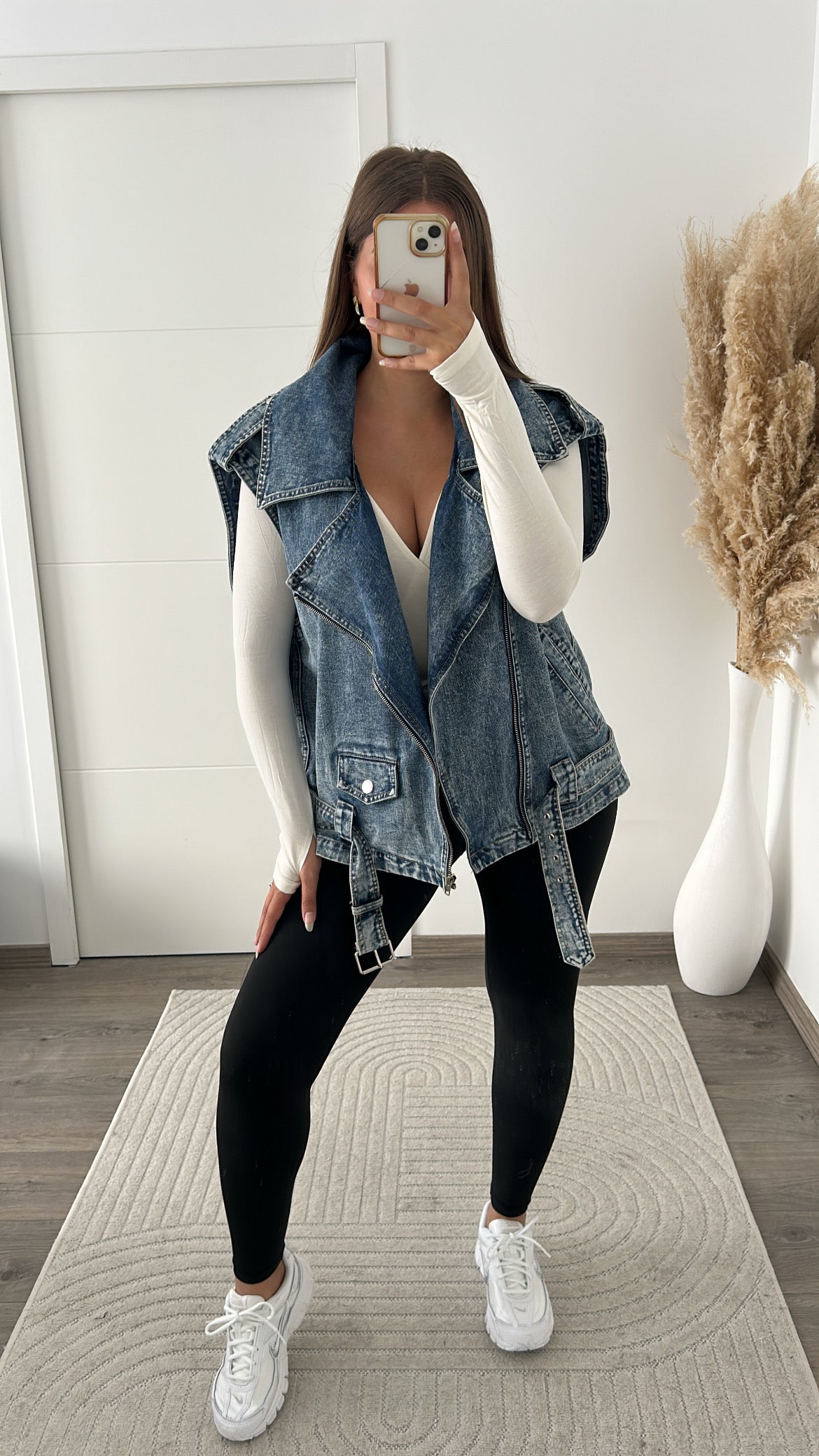 Veste En Jean Oversize