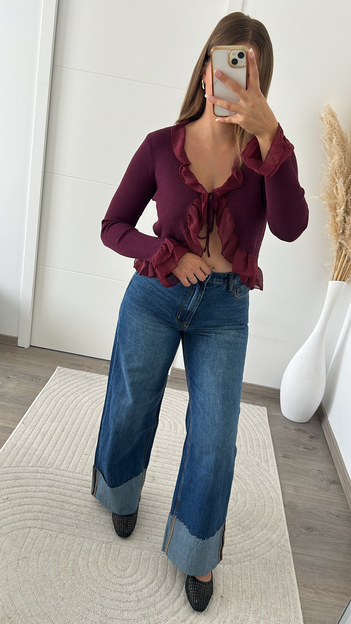 Jeans A Revers