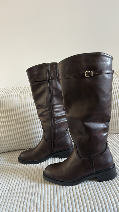 Bottes Cavalière Marron