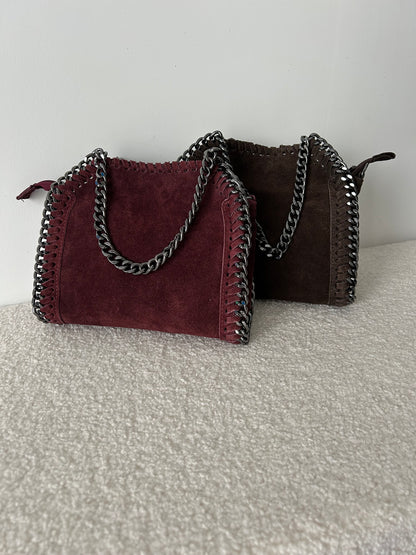 Sac Chaîne Bordeaux