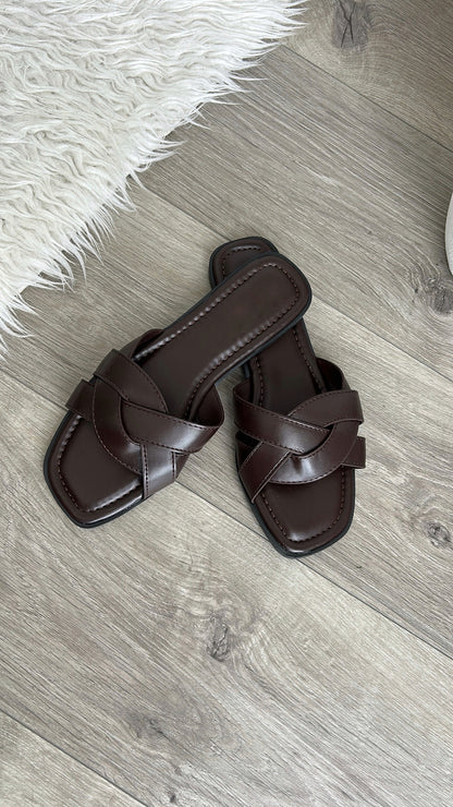 Mules Chocolat