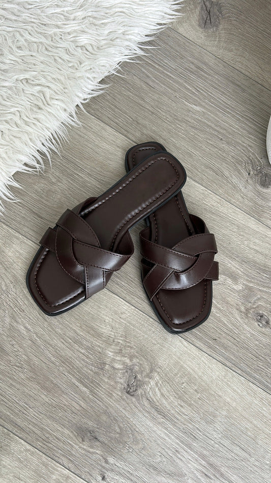 Mules Chocolat