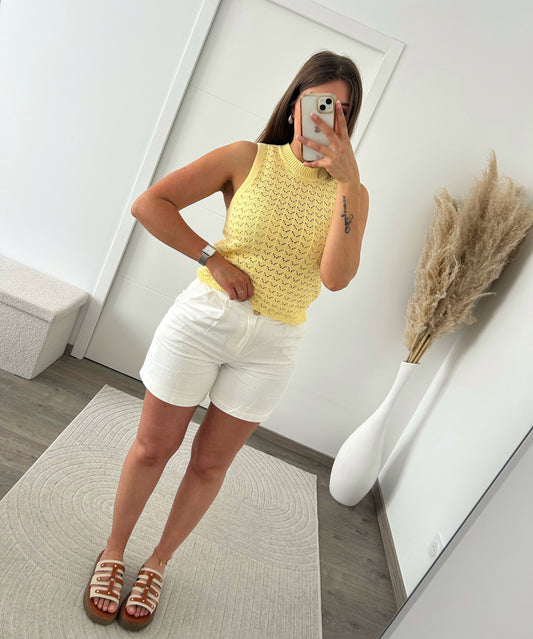 Short Tino Blanc