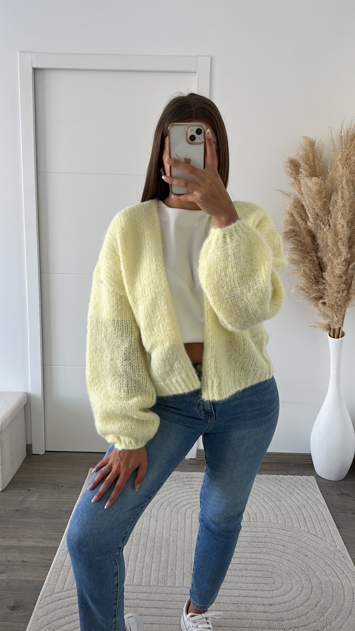 Cardigan Jaune