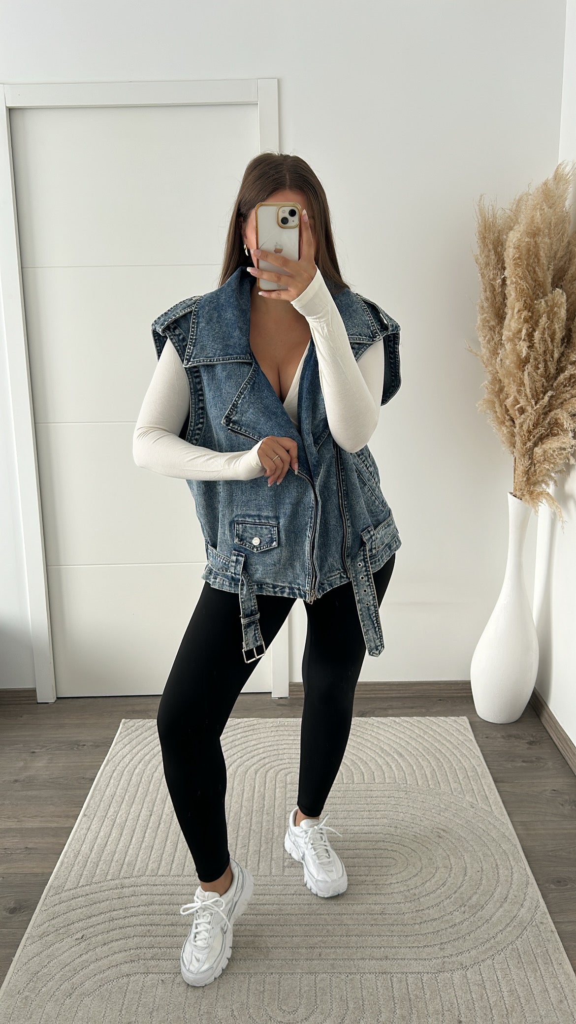 Veste En Jean Oversize