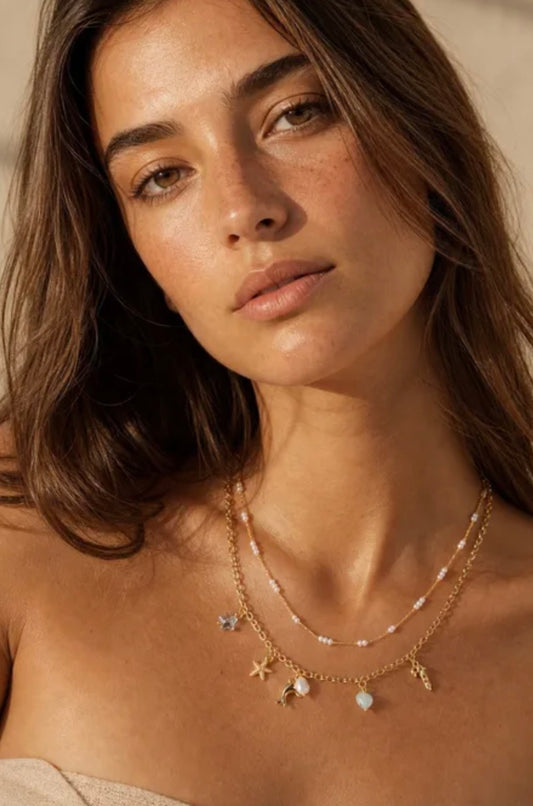 Collier Double Chaîne