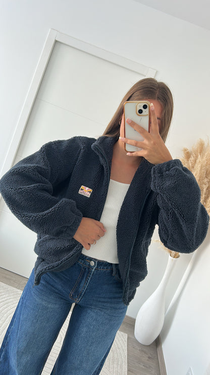 Veste Polaire Bleu Marine