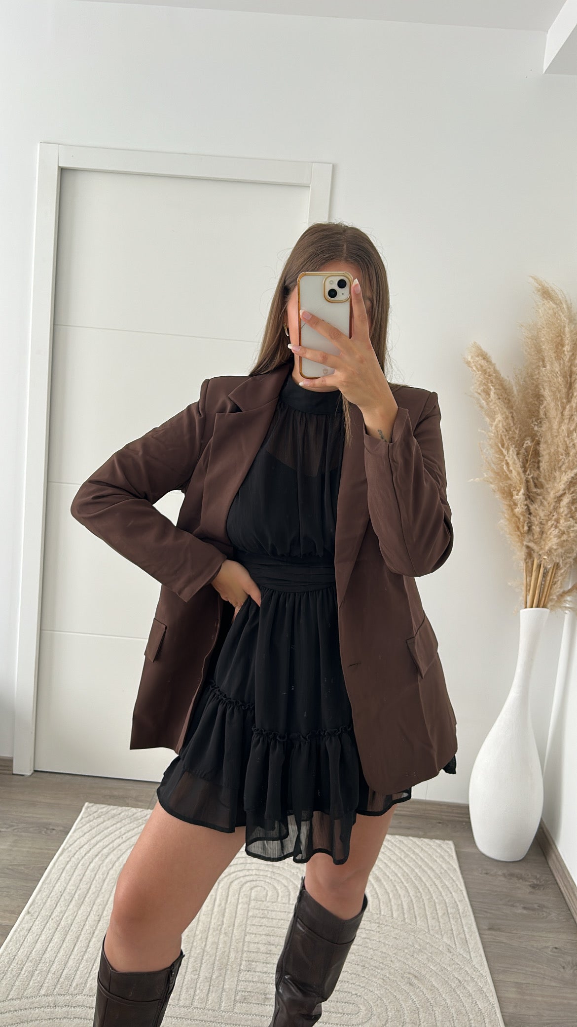 Blazer Marron Chocolat
