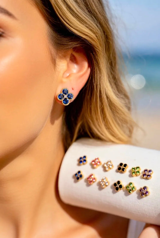 Boucles D’Oreilles Princesse (4 coloris)