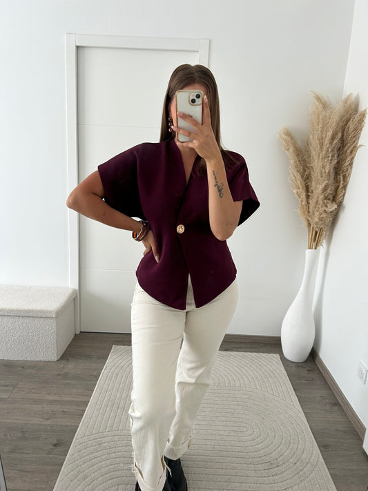 Cardigan Bordeaux