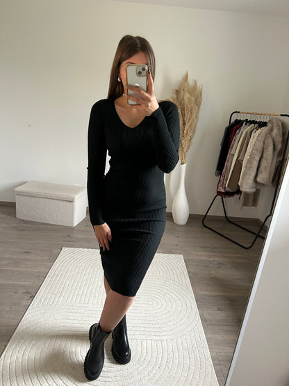 Robe Longue Côtelé