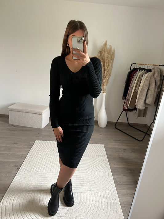 Robe Longue Côtelé