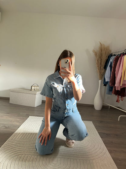 Combinaison Jean Bleu