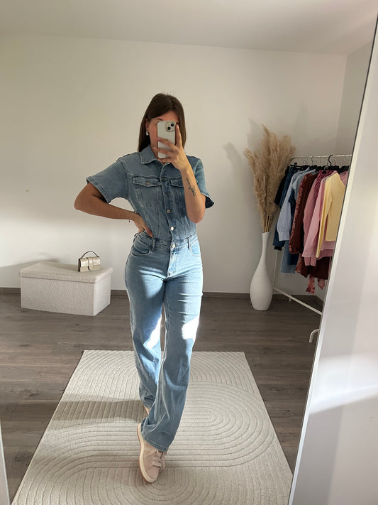 Combinaison Jean Bleu