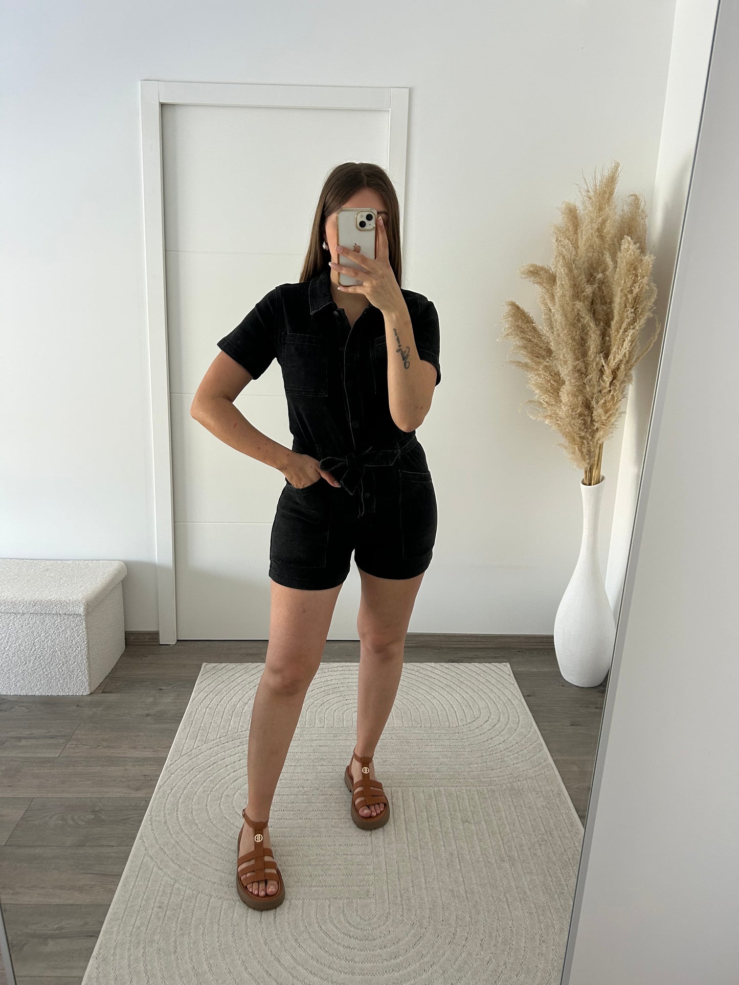 Combishort Jean Noire