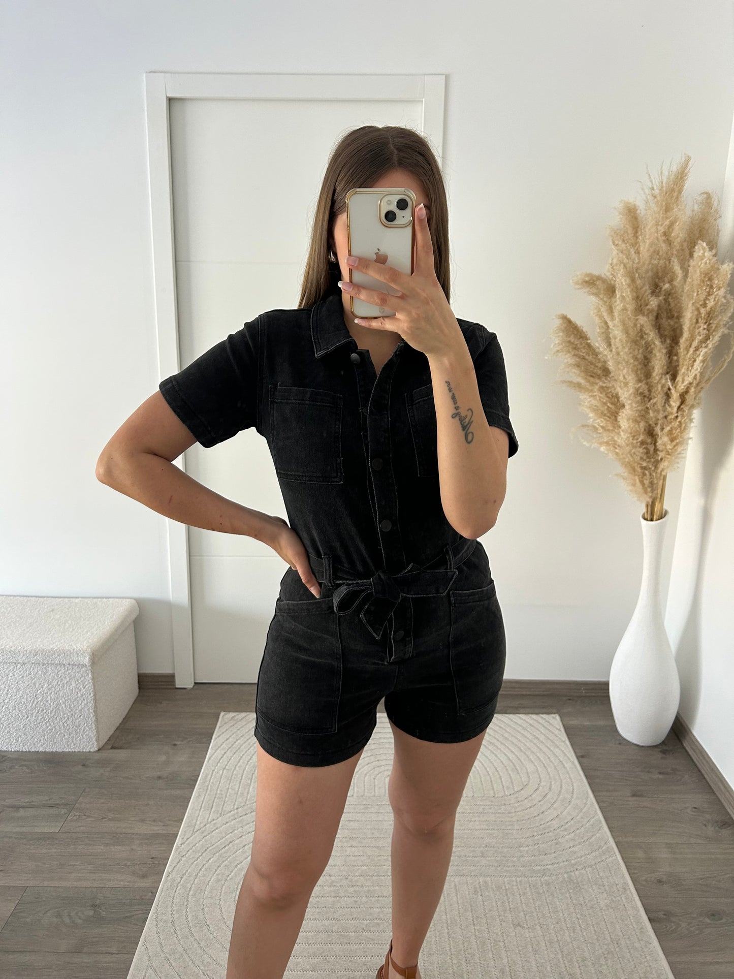 Combishort Jean Noire