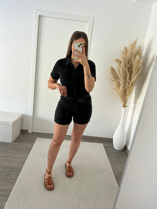 Combishort Jean Noire