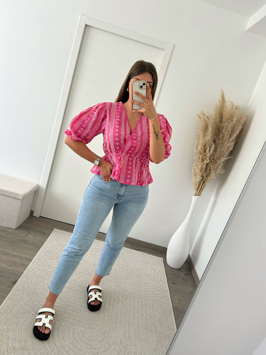 Blouse Fuchsia