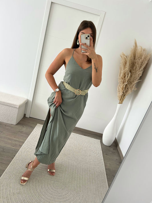 Robe Salomé Verte