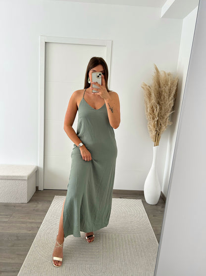 Robe Salomé Verte
