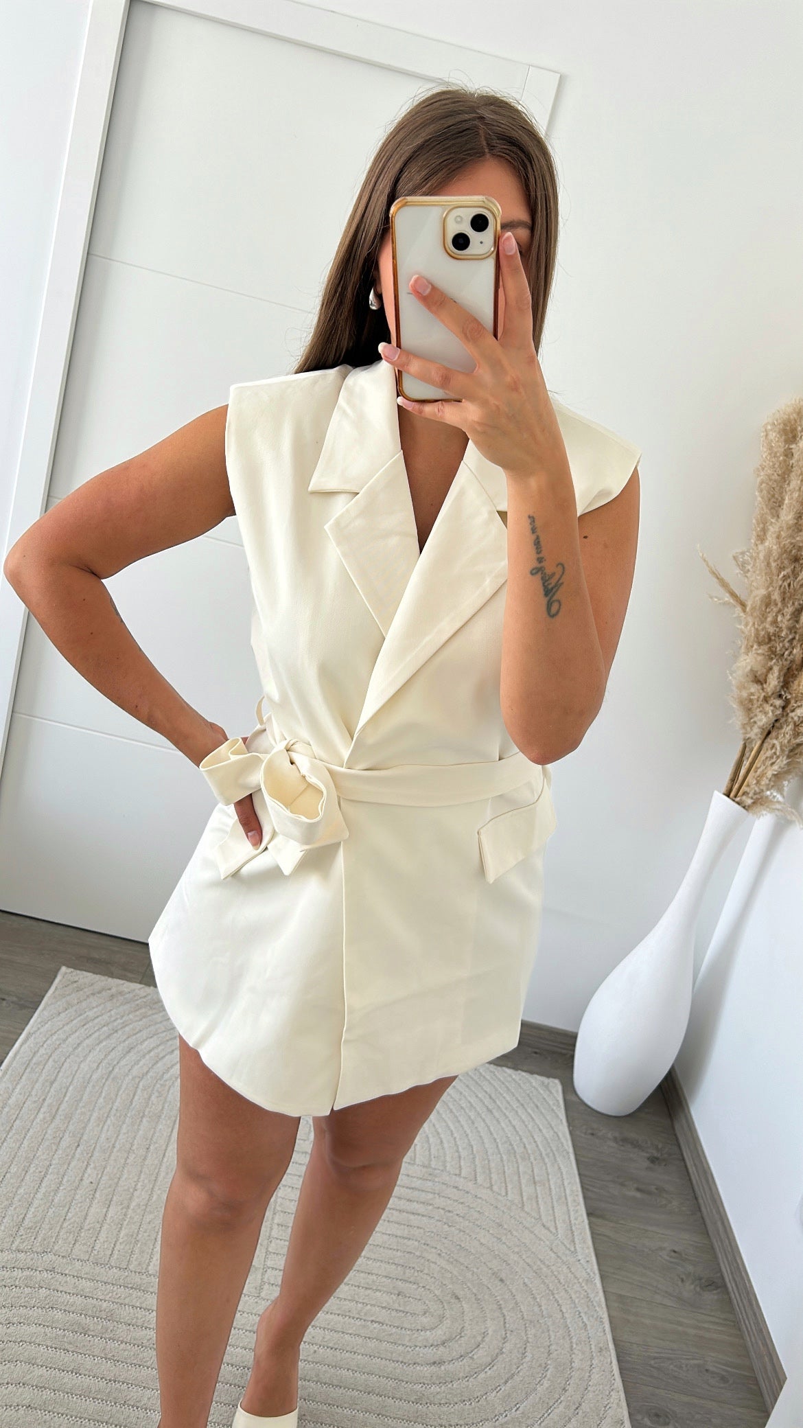 Robe Blazer Crème